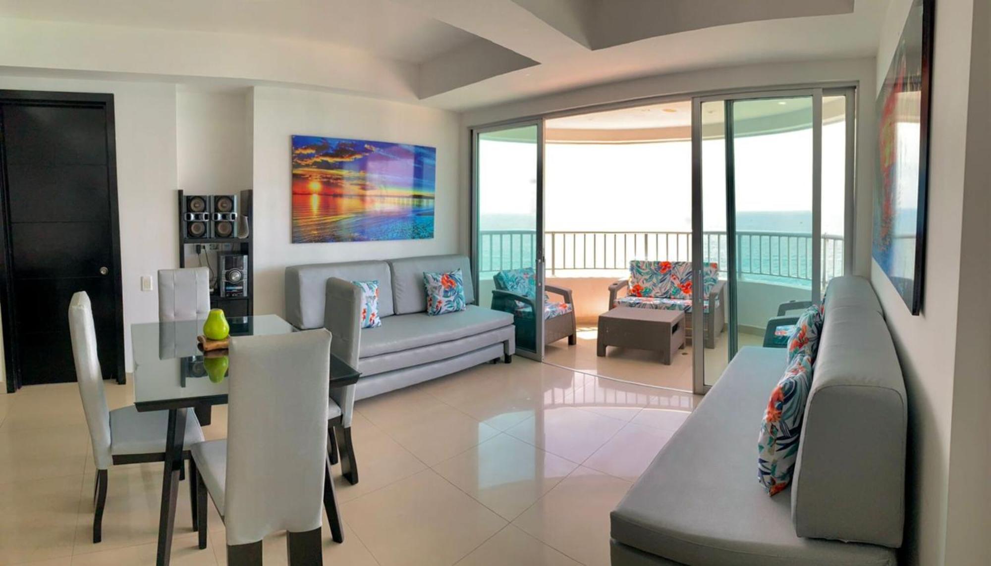 Apartamentos Palmetto - Frente Al Mar Cartagena Dış mekan fotoğraf