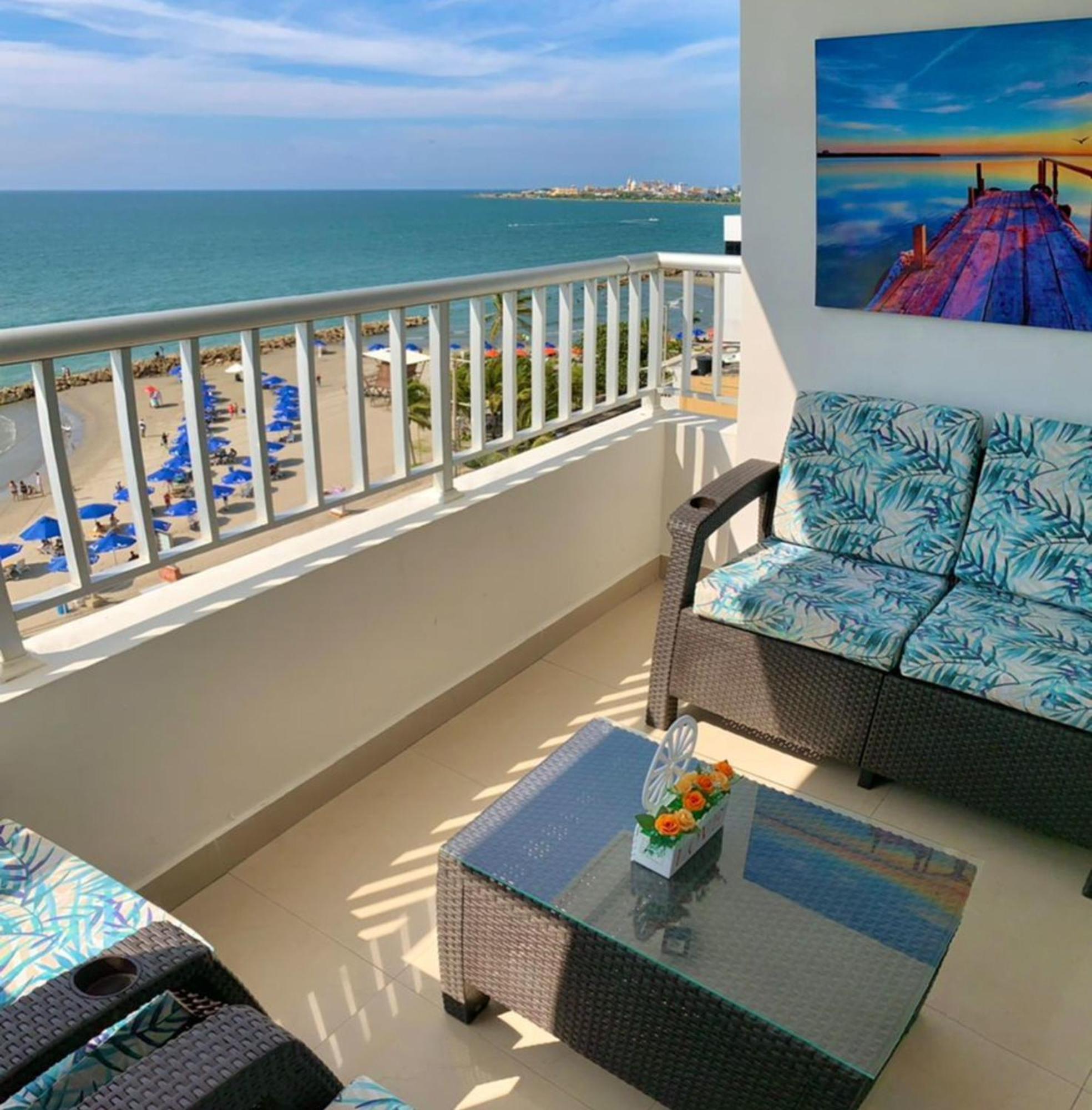 Apartamentos Palmetto - Frente Al Mar Cartagena Dış mekan fotoğraf
